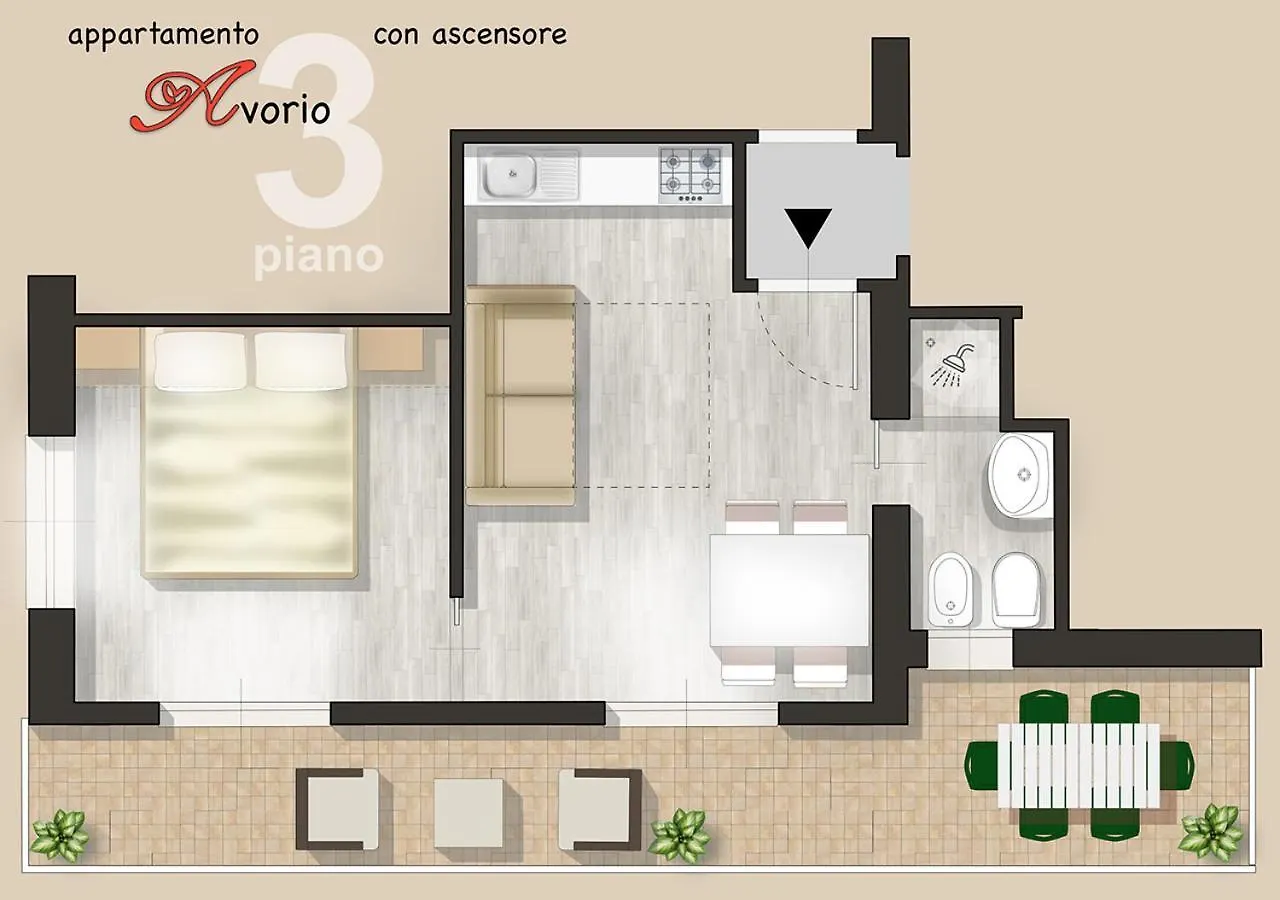 Chiama Hotel Ρίμινι 2*,